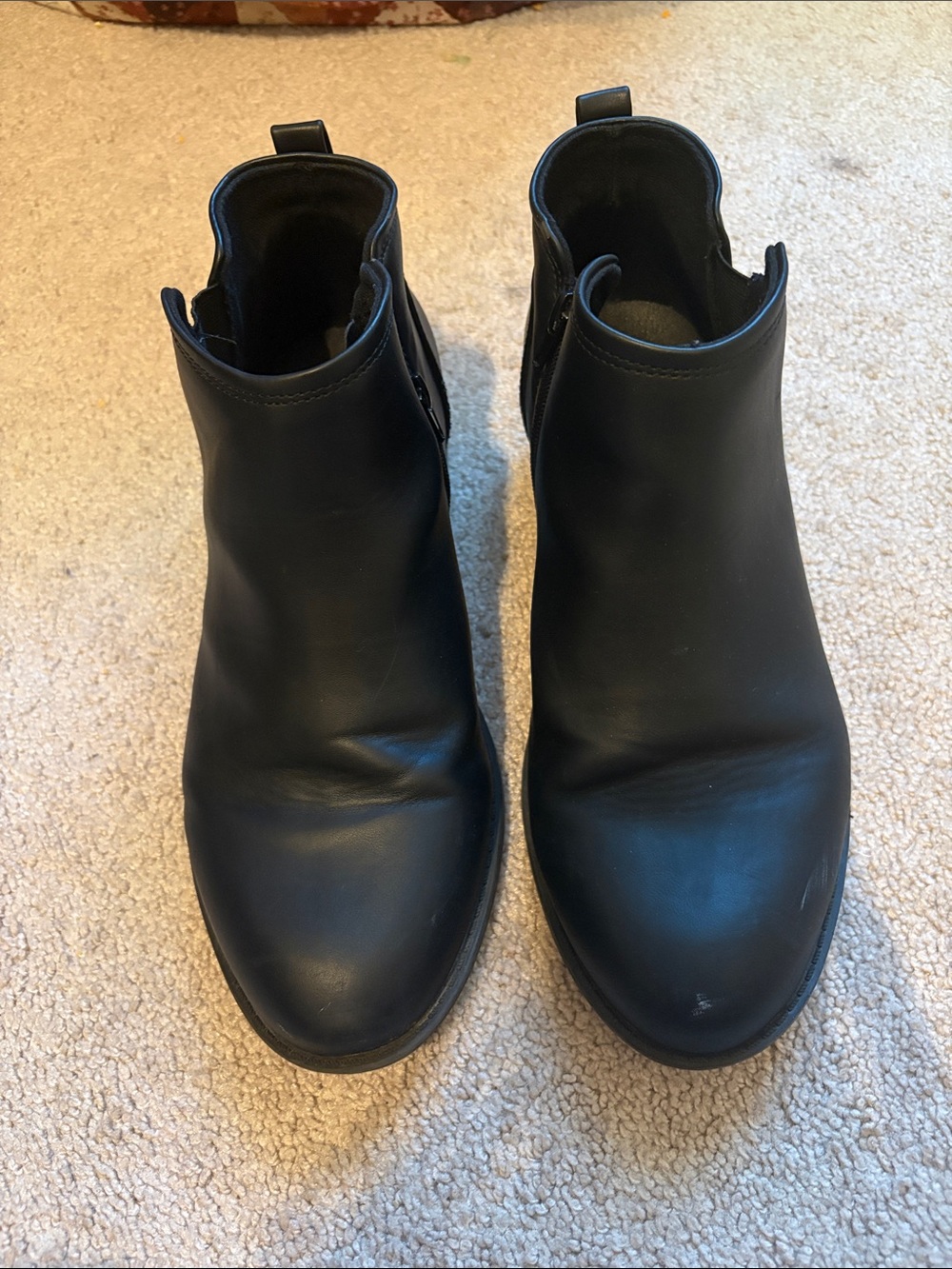 Lane Bryant Black Chelsea Ankle Booties